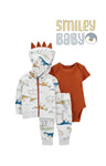 boys Tracksuit orange dinasour