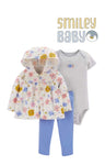 Girls Tracksuit white flower