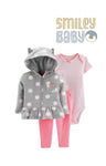 Girls Tracksuit gray points