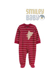 overall coton red bear