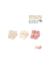 SOCKS SET 3PCS GIRL rose