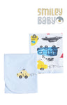 Boys Swaddles blue cars
