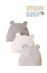 Mom’s Care hat 3pcs set  GREY