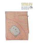 Baby Hooded Towel with loofah cat