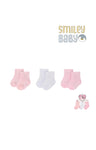 SOCKS SET 3PCS GIRL pink