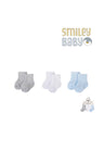 SOCKS SET 3PCS gray