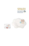 Baby Quilted Pillow WHITE BEAR