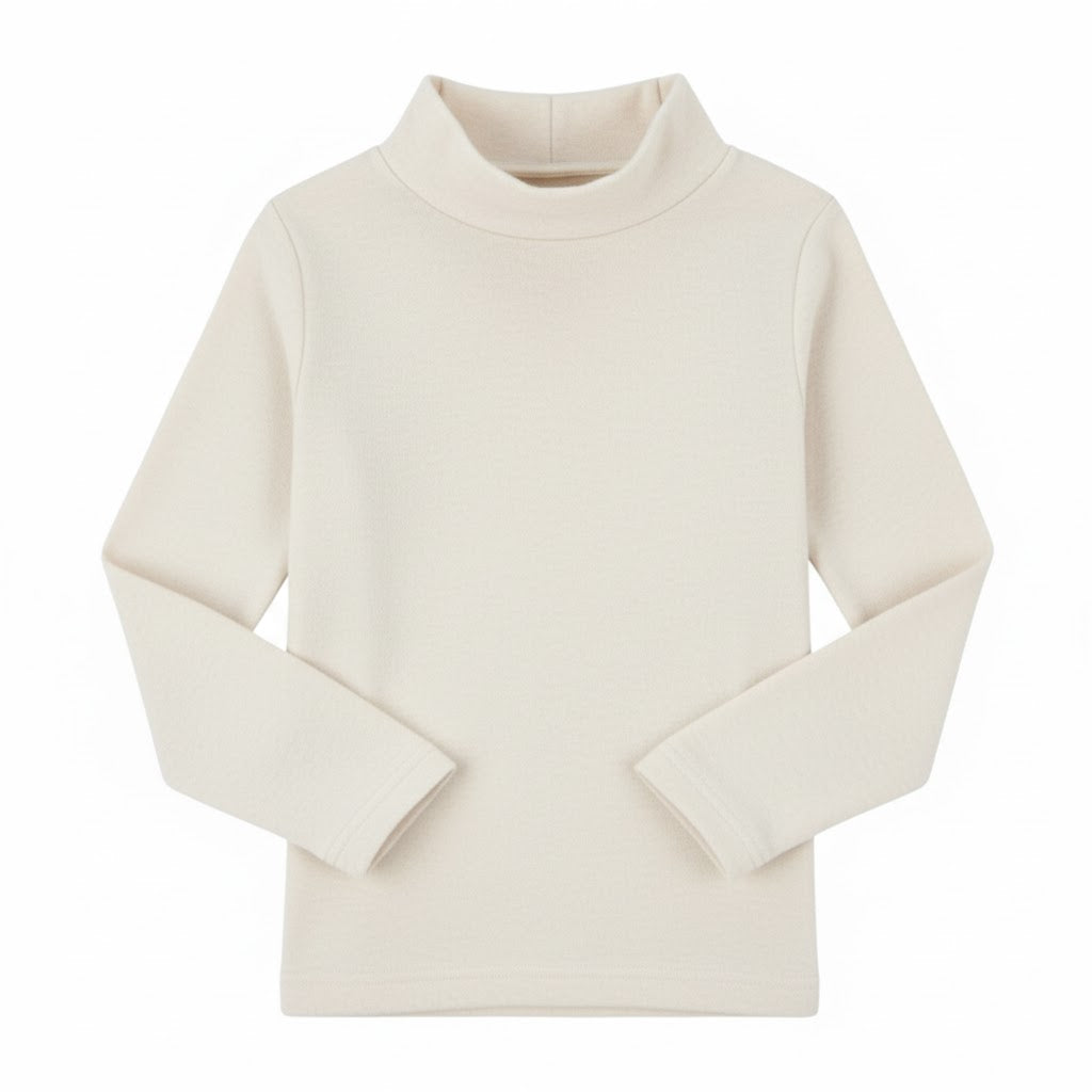 high neck body 100% coton  offwhite